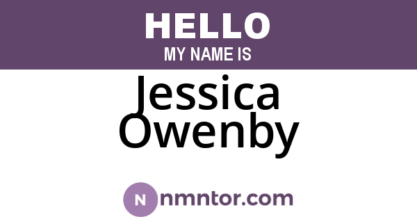 Jessica Owenby