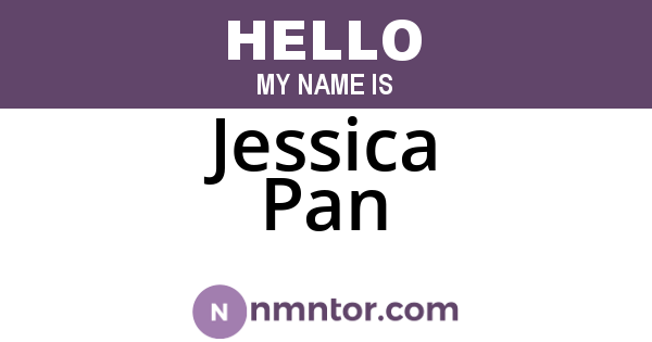 Jessica Pan
