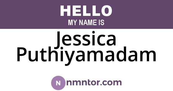 Jessica Puthiyamadam