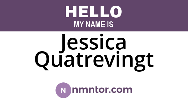 Jessica Quatrevingt