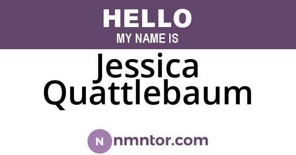 Jessica Quattlebaum