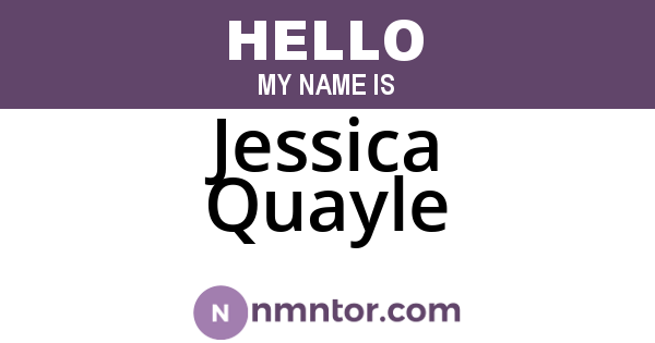 Jessica Quayle