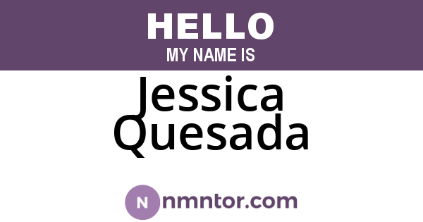 Jessica Quesada