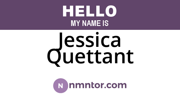 Jessica Quettant