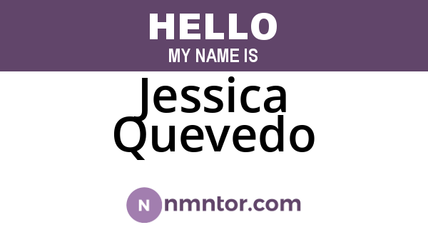 Jessica Quevedo