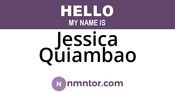 Jessica Quiambao