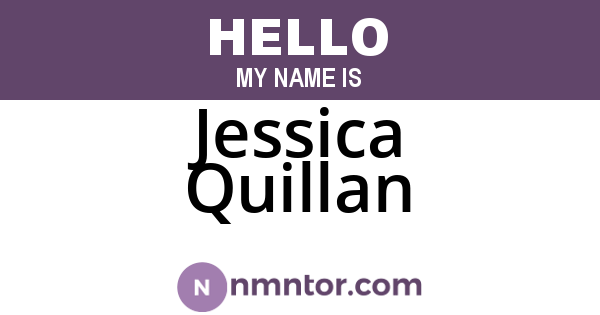 Jessica Quillan