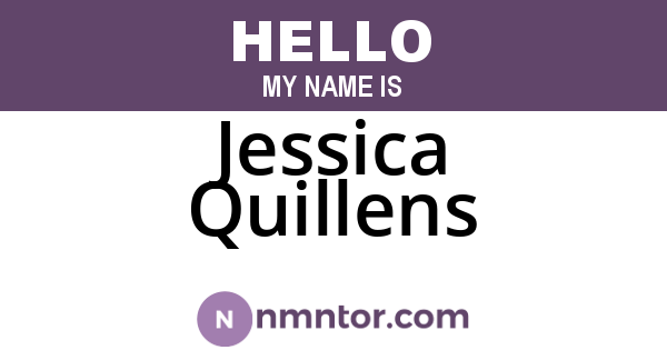 Jessica Quillens