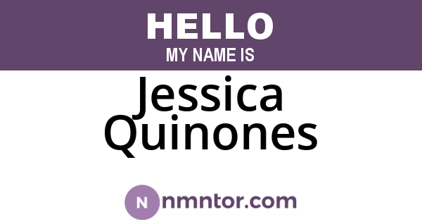 Jessica Quinones