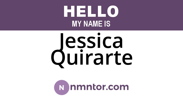 Jessica Quirarte