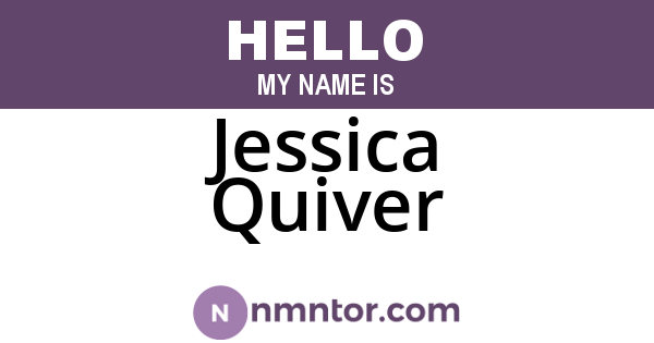 Jessica Quiver