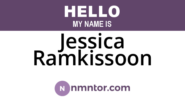 Jessica Ramkissoon