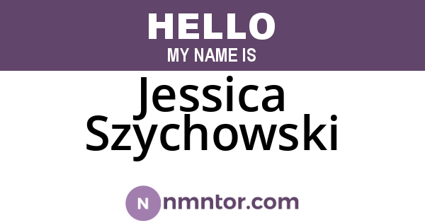 Jessica Szychowski