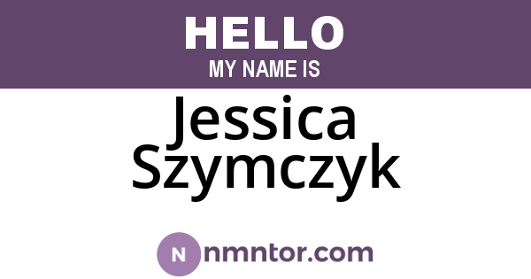 Jessica Szymczyk
