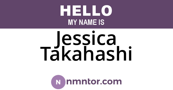 Jessica Takahashi