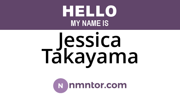 Jessica Takayama