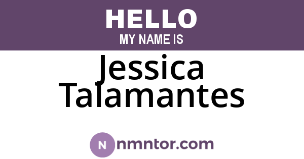 Jessica Talamantes