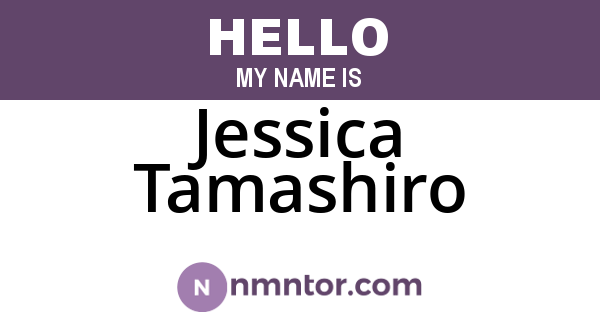 Jessica Tamashiro
