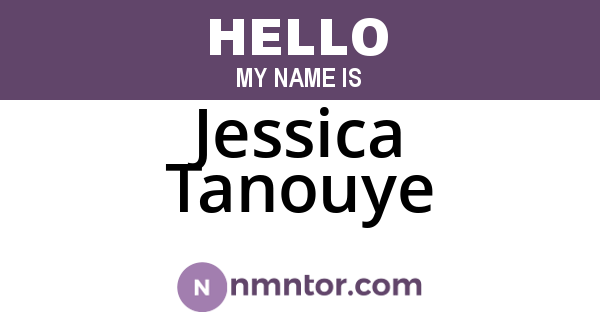 Jessica Tanouye