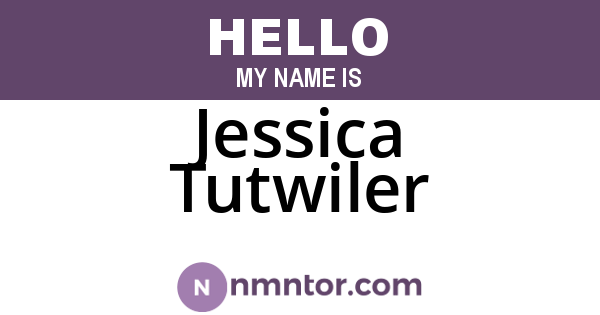 Jessica Tutwiler