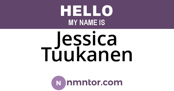 Jessica Tuukanen