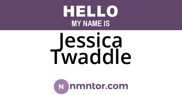 Jessica Twaddle