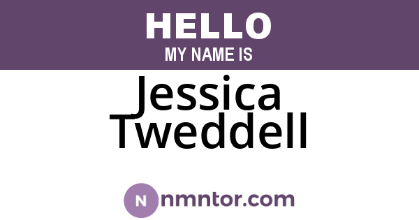 Jessica Tweddell