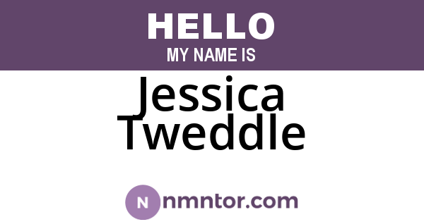 Jessica Tweddle