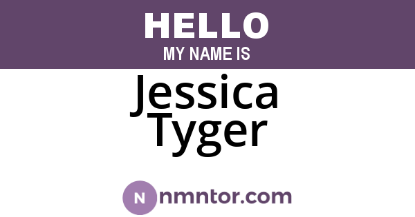 Jessica Tyger