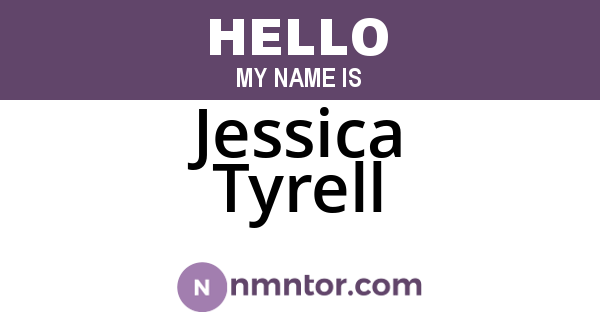 Jessica Tyrell