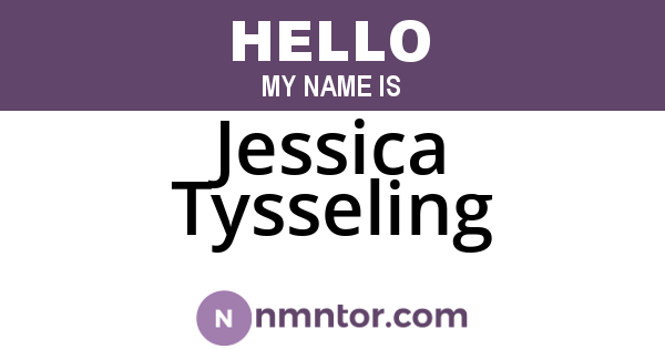 Jessica Tysseling