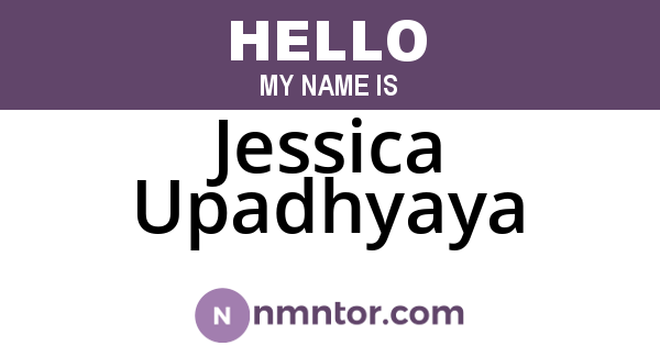 Jessica Upadhyaya