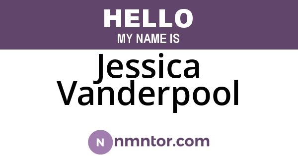 Jessica Vanderpool