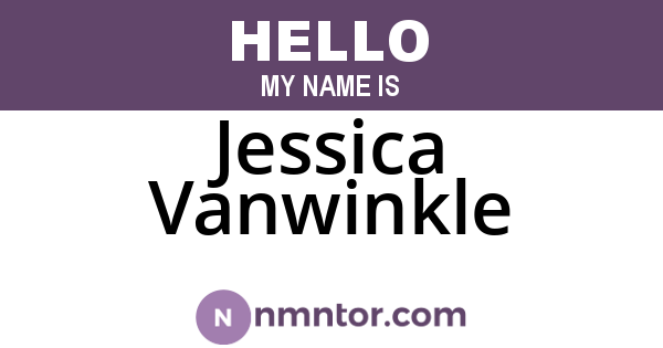 Jessica Vanwinkle