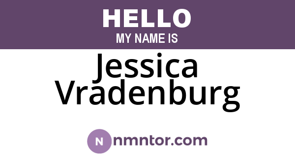 Jessica Vradenburg