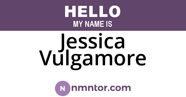 Jessica Vulgamore