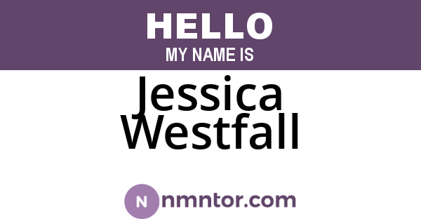 Jessica Westfall