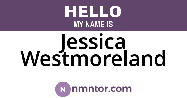 Jessica Westmoreland