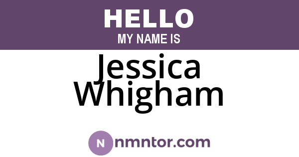 Jessica Whigham