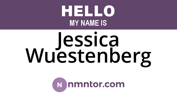 Jessica Wuestenberg
