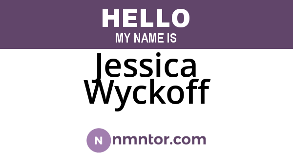 Jessica Wyckoff