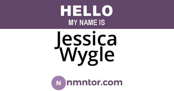 Jessica Wygle