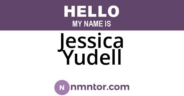 Jessica Yudell