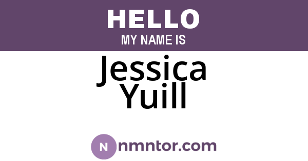 Jessica Yuill