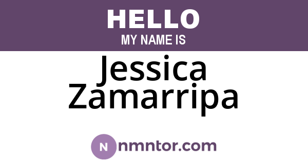 Jessica Zamarripa