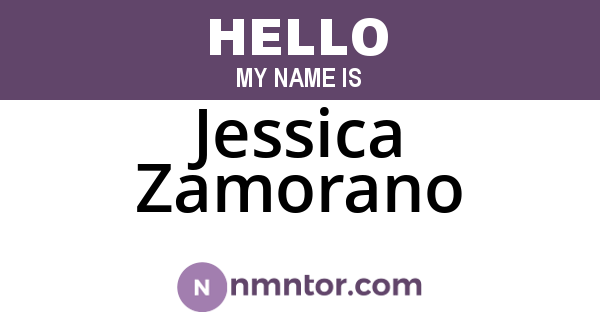 Jessica Zamorano