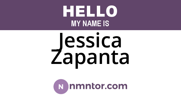 Jessica Zapanta