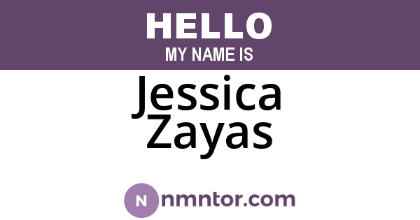 Jessica Zayas