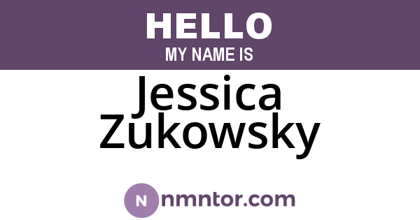 Jessica Zukowsky