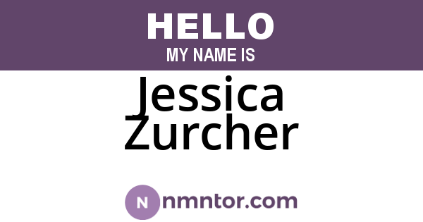 Jessica Zurcher
